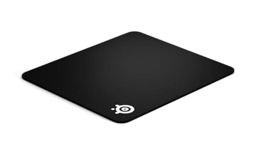 SteelSeries QcK Gaming Mouse Pad - Large Thick Cloth - Peak Tracking and Stability - Optimized For Gaming Sensors