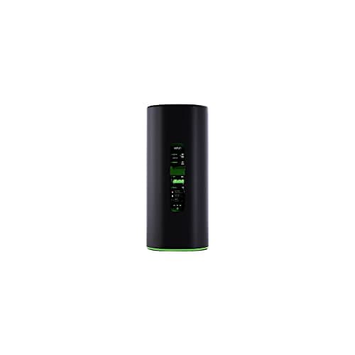 AmpliFi Alien Low Latency Dual Band WiFi 6 Whole Home, WiFi Router and Mesh Point Kit with a Touchscreen Display, Ubiquiti Router - US Version - Black