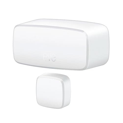 Eve Door & Window (Matter) - Smart Contact Sensor for Doors & Windows, Open/Closed State, Matter Over Thread, Apple Home, SmartThings, Alexa, Google Home, Requires Thread Border Router