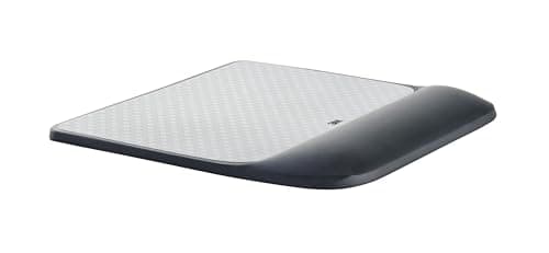 3M Precise Mouse Pad with Gel Wrist Rest, 8.5" x 9", Enhances Optical Mouse at Fast Speeds, Extends Battery Life of Mouse up to 50%*