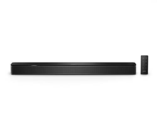 Bose Smart Dolby Atmos Soundbar, Bluetooth Soundbar Speaker with Voice Control and Amazon Alexa Built-in, Works with Google Assistant Capabilities, Black