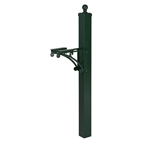 Whitehall Products Superior Post and Brackets with Cap in Black 15991 ...