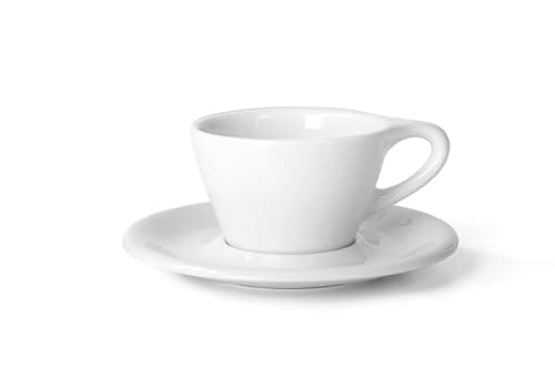 NotNeutral LINO 6 oz tasse à cappuccino et soucoupe
