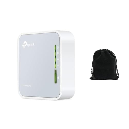 TP-Link AC750 Wireless Portable Nano Travel Router(TL-WR902AC) - Support Multiple Modes, WiFi Router/Hotspot/Bridge/Range Extender/Access Point/Client Modes, Dual Band WiFi, 1 USB 2.0 Port