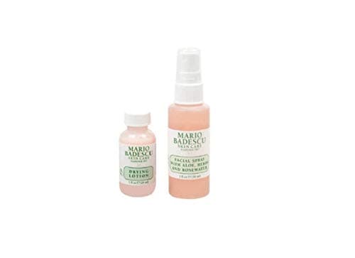 Grab and Go Kit by Mario Badescu for Women - 2 Pc 1oz Drying Lotion, 2oz Facial Spray - Aloe, Herbs and Rosewater