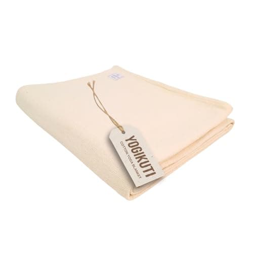 Halfmoon Cotton Yoga Blanket | 60” x 80” - Handwoven Soft & Large ...
