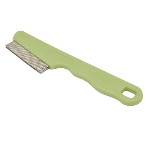 Coastal Pet Products Safari Double Row Teeth Flea Comb With Handle ...