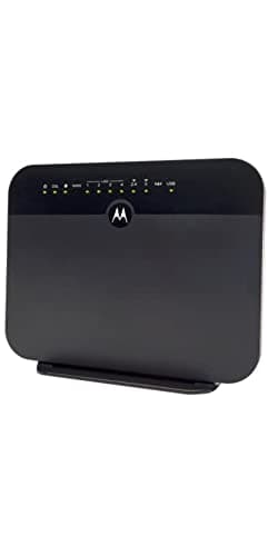 MOTOROLA VDSL2/ADSL2+ Modem + WiFi AC1600 Gigabit Router, Model MD1600, for CenturyLink, Frontier, and More