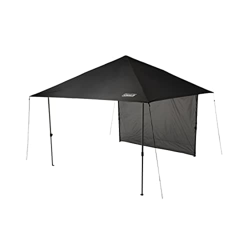 Coleman Oasis Lite Pop-Up Canopy Tent with Wall Attachment, 10x10ft, Lightweight & Portable Shelter with Easy Setup & Takedown, Great for Campsite, Park, Backyard, Tailgates, Beach, & More