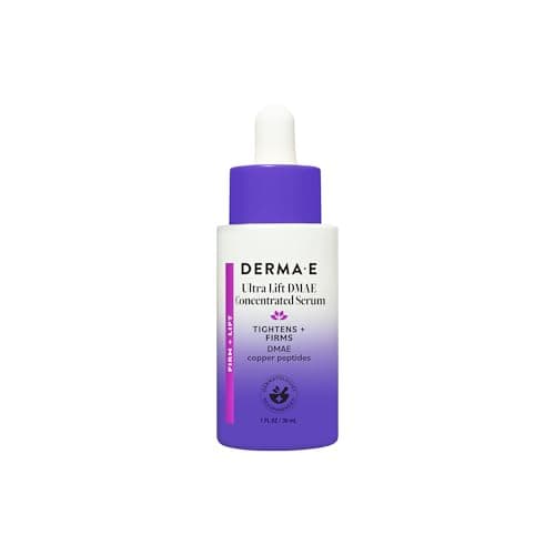 Derma E Ultra Lift Serum with DMAE, Copper Peptides & Resveratrol, Skin ...