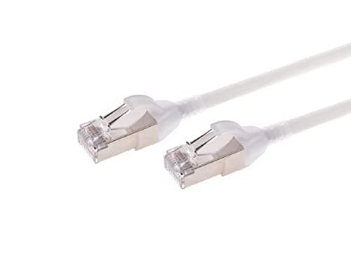 Used Monoprice Cat6A Ethernet Patch Cable 10ft Black Snagless Component ...