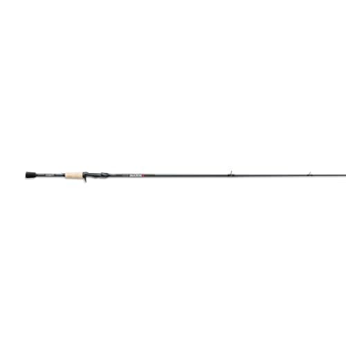 St. Croix Rods BASS X Casting Rod BACX72MHM, Raw Carbon