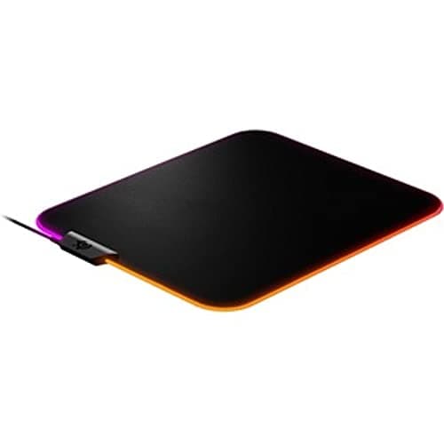 SteelSeries QcK Gaming Surface - XL RGB Prism Cloth- Mouse Pad of All Time -Sized to Cover Desks/CA: SteelSeries QcK-XL RGB Prism Cloth-Sized to Cover Desks-Optimized For Gaming Sensors