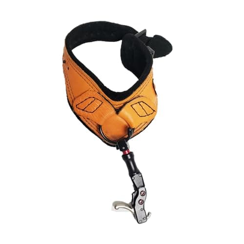 SAS Trufire Hardcore Buckle Foldback MAX Archery Compound Bow Release - Orange Wrist Strap, One Size