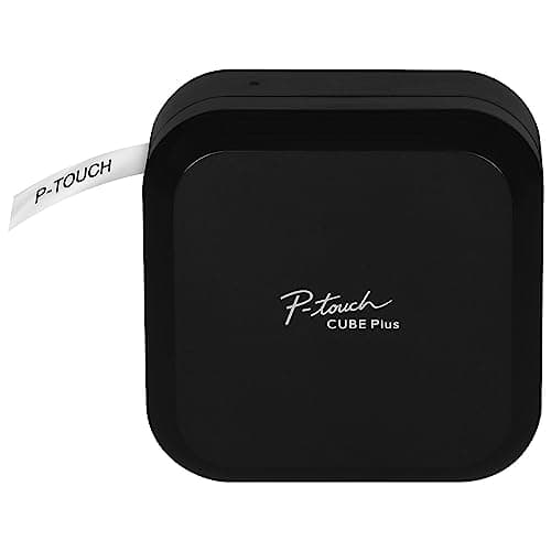 Brother PT-P710BT P-Touch Cube Plus: PC and Mobile Connectable Label Maker with Bluetooth Wireless Technology