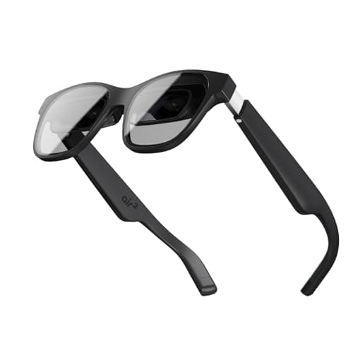 XREAL Air 2 AR Glasses, Formerly Nreal, Up to 330" Wearable Display with All-day Comfort, 72g 120Hz 1080P, Ideal for Gaming, Streaming and Working, Smart Glasses, Best TV/Projector/Monitor Alternative