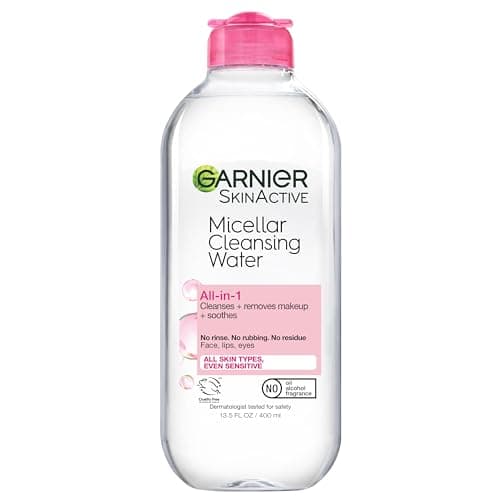 Garnier Micellar Cleansing Water, All-in-One Cleanser & Gentle Makeup Remover, For All Skin Types Including Sensitive. 400ml