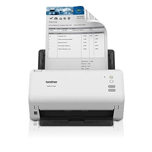 Epson Workforce ES-580W Wireless Color Duplex Desktop Document Scanner for PC and Mac with 100-sheet Auto Document Feeder (ADF) and Intuitive 4.3" Touchscreen