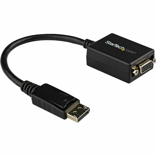 DisplayPort to VGA Adapter - Active DP to VGA Converter - 1080p ...