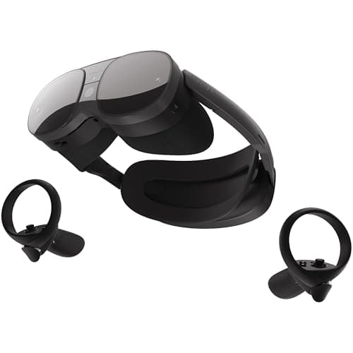 HTC Vive XR Elite with Deluxe Pack — Mixed Reality and PC VR Headset + Controllers