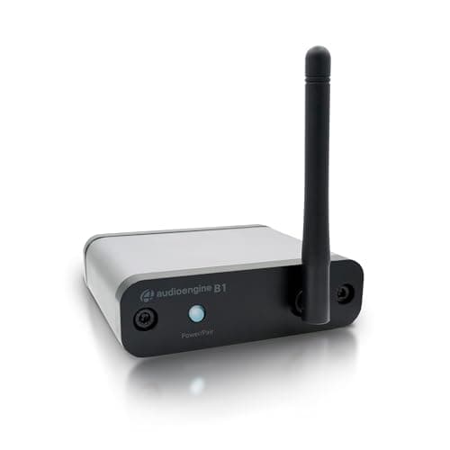 Audioengine B1 32 Bit 5.3 Bluetooth Music Receiver with Adaptive aptX HD, Extended Range and High Fidelity DAC