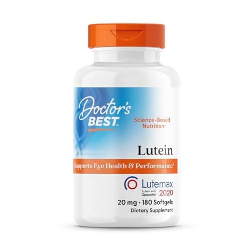 Doctor s Best Lutein featuring Lutemax 20 mg