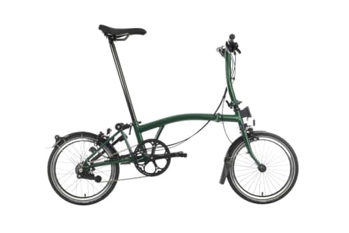 Brompton C Line Explore Black Folding Bike - Clever Cycles Portland ...
