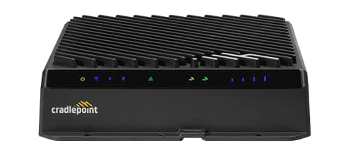 Cradlepoint MB01-19005GB-GA - 1-yr NetCloud Mobile Performance Essentials Plan & R1900 Router with WiFi (5G Modem, 4FF SIM Optional but not Included), no AC Power Supply or Antennas, Global