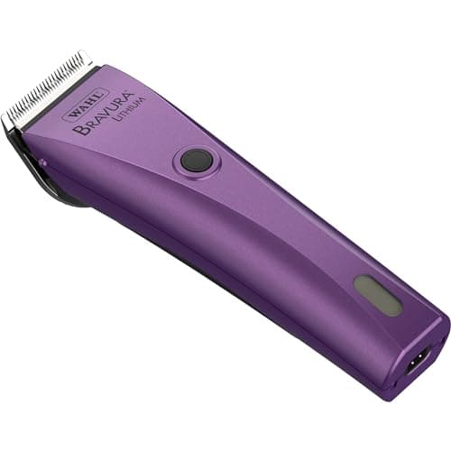 WAHL Professional Animal Bravura Lithium Ion Clipper - Pet, Dog, Cat, and Horse Corded/Cordless Clipper Kit, Quiet, Lightweight, 90-Min Cordless, Fast 60-Min Recharge