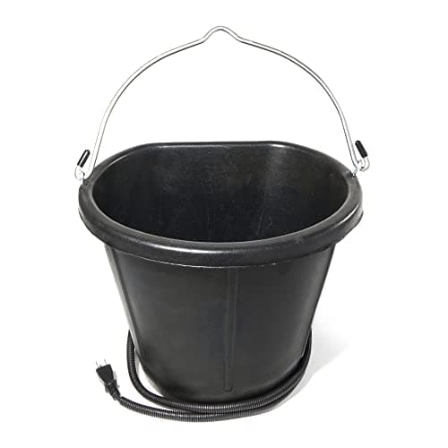 Farm Innovators cubeta calefactada de respaldo plano HB-15FB