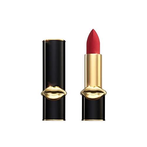 Pat Mcgrath Labs Mini Divine Rose Lip Trio 0.14oz MatteTrance Lipstick, 0.15oz Mini Lusto Gloss, 0.042oz PermaGel Ultra Lip Pencil Women -3 Pc