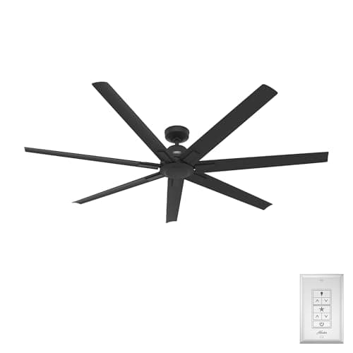 Commercial ceiling fan - HUNTER TITAN HVLS - Fantech - industrial / metal