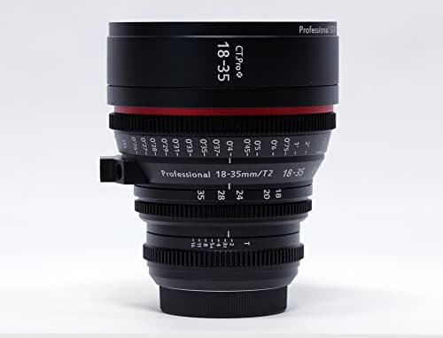 Cinematics Cine Lens Sigma 18-35mm T2.0 EF for Canon 5D C300 RED Raven BMCC Black Magic URSA Sony A7S