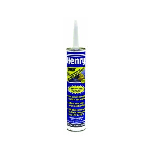 Henry 208r Sbs Rubber Modified Wet Patch Roof Cement 10.1 Oz - Walmart.com