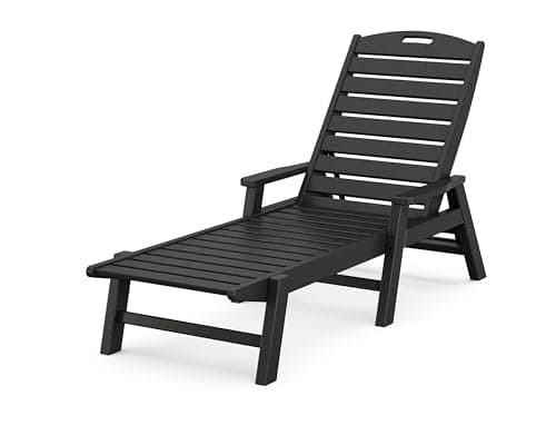 POLYWOOD Nautical Chaise Lounge