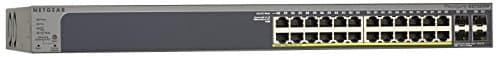 Netgear GS728TPP ProSafe 24-Port Gigabit PoE+ Smart Ethernet Switch (Renewed)