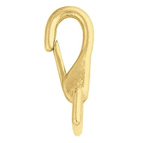 Weaver Leather #17 Flat Swivel Snap (Solid Brass), 3/4"