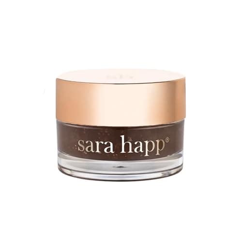 Sara Happ el exfoliante labial en azúcar moreno