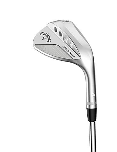 Callaway Golf Jaws Raw Wedge (Chrome, 56 Degree (Right Hand), C Grind, 8* Bounce, Steel Shaft)