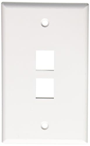 Leviton 41080-2WP 2-Port QuickPort Wall Plate