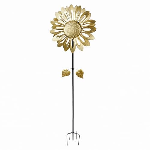 Alpine 60 in. Metal Sunflower Stake (4-Pack)-ORS500M - The Home Depot