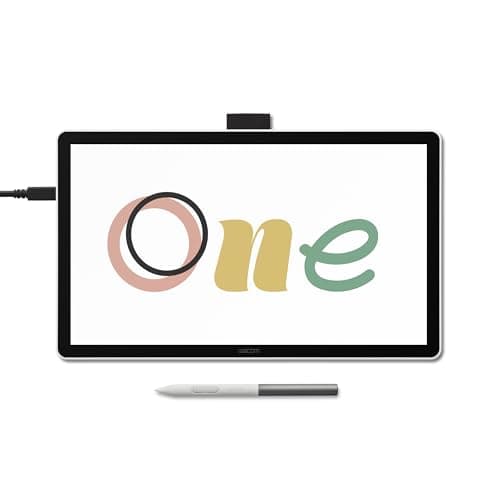 Wacom One 12 Drawing Tablet with Screen, 11.6" HD Full-Laminated Digital Art Tablet with Creative Software and Training, Graphics Drawing Pad for Mac, Windows PC, Chromebook