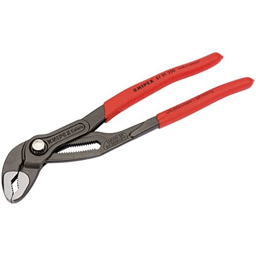 87-01-250 - Knipex 87-01-250 - 10" Cobra High-Tech Water Pump Pliers