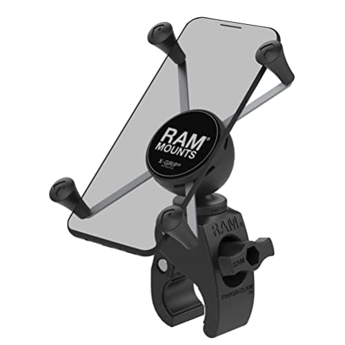RAM MOUNTS Tough-Claw Mount with Universal X-Grip Large Phone Cradle for Plus Sized Phones