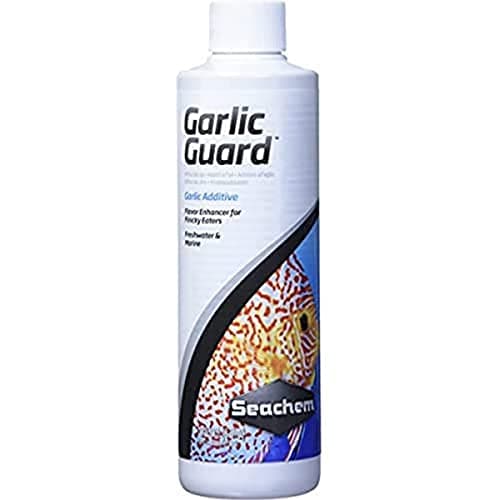 Seachem GarlicGuard- Flavor Enhancer for Fish, Freshwater & Saltwater Aquariums, 250 ml
