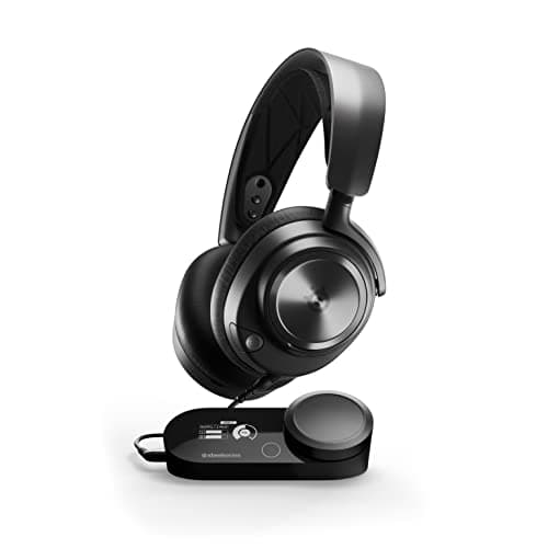 NEW SteelSeries Arctis Nova Pro Wireless Multi-System Gaming Headset - Premium Hi-Fi Drivers - Active Noise Cancellation - Infinity Power System - ClearCast Gen 2 Mic - PC, PS5/PS4, Switch, Mobile