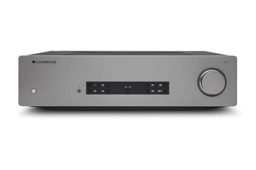 Cambridge Audio CXA81 MkII - 80 Watt Separate Integrated Stereo Amplifier HiFi System Featuring Bluetooth aptX HD and ESS Sabre DAC - Lunar Grey