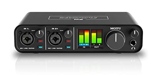 Motu M2 2x2 USB-C Audio Interface with XLR-XLR Cable Bundle