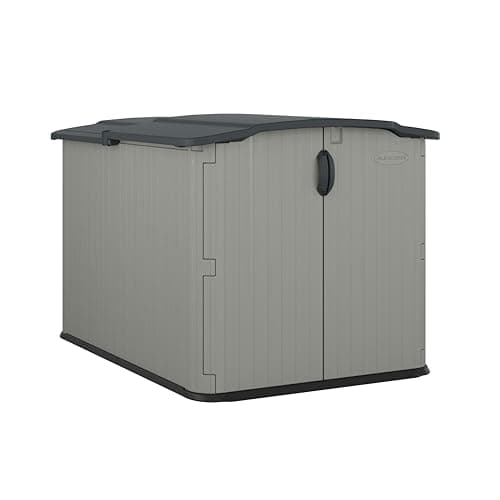 Cobertizo de almacenamiento horizontal Suncast BMS4900D Glidetop