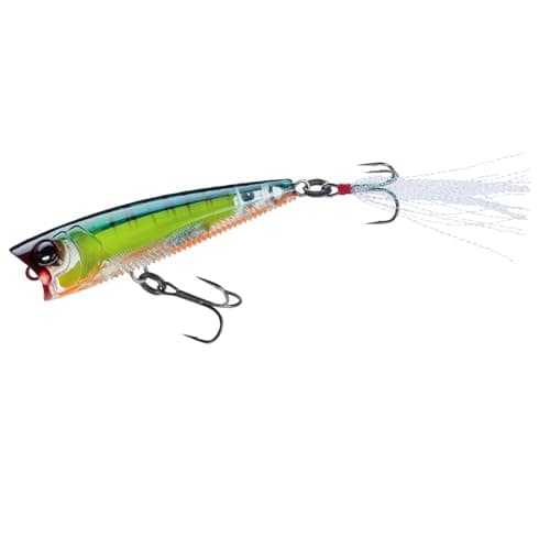 Yo-Zuri 3DB Popper, Floating, 3 Inch, 75mm, Ghost Pearl Shad